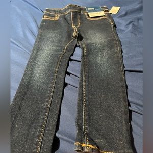 Little girls skinny jeans. New with tags